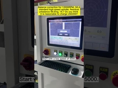 Rolamentos suaves Fuso mecânico de alta velocidade, balançador de fuso elétrico