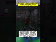 Máquinas de balanço de eixos elétricos, de alta precisão