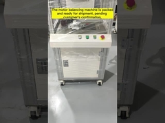 Montagem vertical do motor, máquina de equilíbrio do motor do robô de limpeza de vácuo