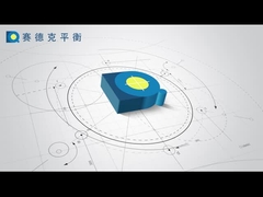 Máquina de equilíbrio do rotor de transmissão automática de automóveis de duas estações