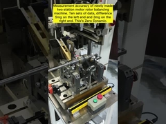 Máquina de equilíbrio automático de motor de bomba de água de duas estações personalizada