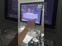 Máquina de equilíbrio de correcção automática de perfuração de dois engrenagens de estação de peça de trabalho de plano único