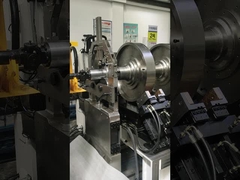 3 toneladas New Energy Truck Motor Rotor Rolamentos duros Máquina de equilíbrio automática de fresagem